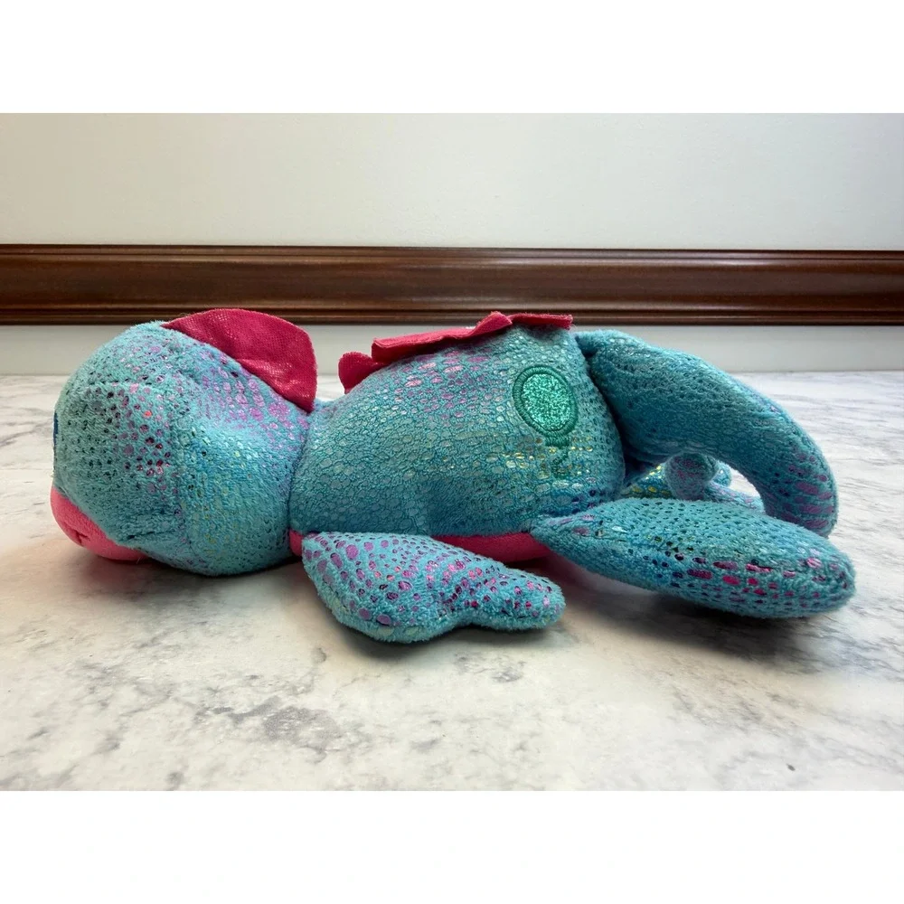 Cutetitos Partyitos Blue Dragon Plush Shimmer Basic Fun 39189 Collectible 7.5